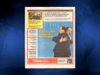 SHTYPI I DITES TITUJT KRYESORE TE FAQEVE TE PARA TE GAZETAVE SHQIPTARE E MARTE 20 MAJ 2014