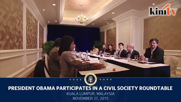 Obama: Strong civil societies improve government accountability