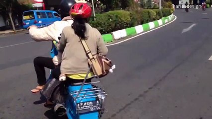 Modifikasi Vespa kawin dengan Motor Chopper begini hasilnya