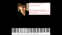 Con Te Partiro piano solo, Andrea Bocelli, Time to Say Goodbye, by Domenic DiCello
