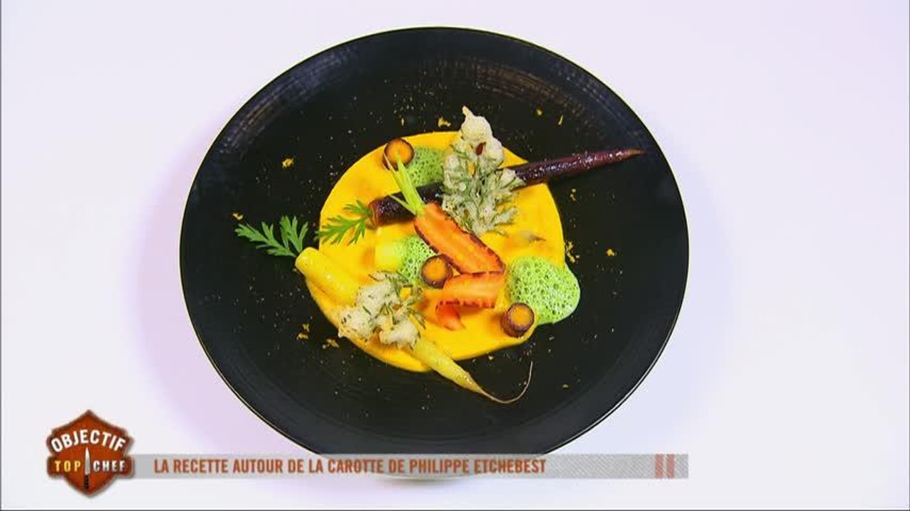 Le plat autour de la carotte de Philippe Etchebest - Vidéo Dailymotion