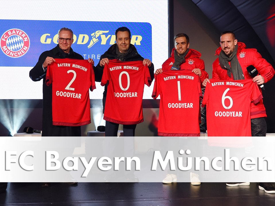 FC Bayern München macht Goodyear zum Partner