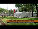 Reduktohet numri i grevistëve - Top Channel Albania - News - Lajme