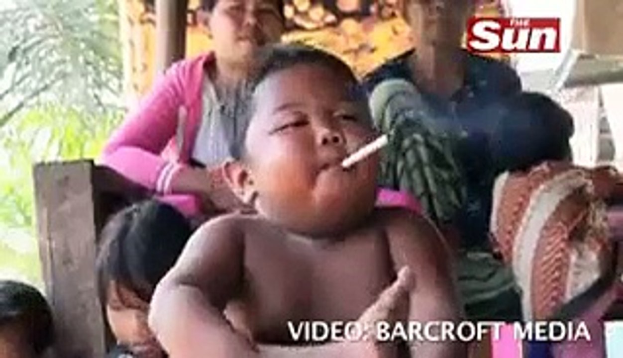 Kid Smoking in Style