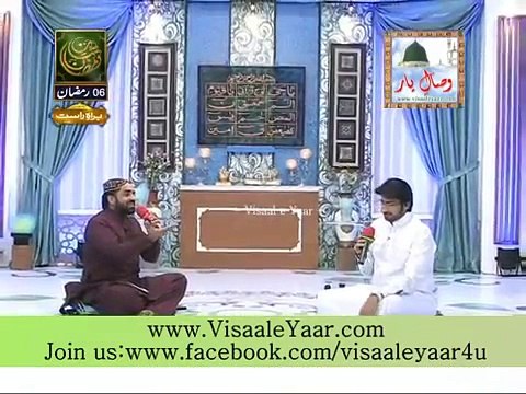 Naat-Hi-Naat-Qari-Shahid-Mehmood-5th-Ramadan-2014With-Tasleem-Sabri-At-QtvBy-Visaal