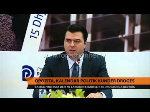 Opozita, kalendar politik kundër drogës - Top Channel Albania - News - Lajme