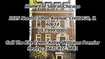 Chicago Real Estate For Sale by The Kite Team-Keller Williams Premier Realty : 2015 North Clifton Avenue, CHICAGO, IL 60