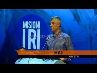 Thaçi: Jo gjuhë urrejtje në fushatë - Top Channel Albania - News - Lajme