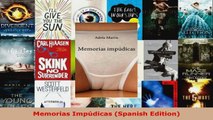Read  Memorias Impúdicas Spanish Edition Ebook Free EBooks Online