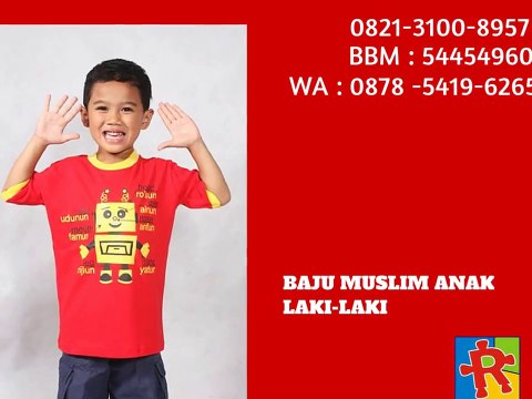 0821-3100-8957 | Jual Kaos Muslim Anak Perempuan