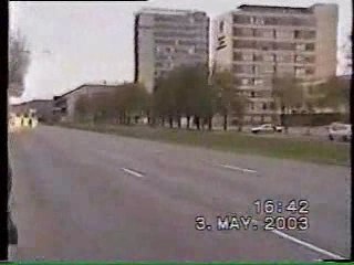 Honda CBR 929 vs police...crash