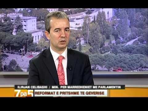 CELIBASHI NE 7 PA 5 MINISTRI FLET PER REFORMEN NE DREJTESI DHE CESHTJEN E KQZ LAJM