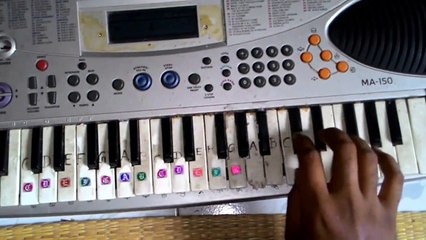 Trisha Illana Nayanthara 'Bittu Padam Di' on keyboard