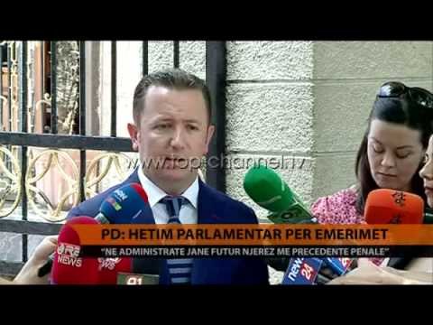 PD: Hetim parlamentar për emërimet - Top Channel Albania - News - Lajme
