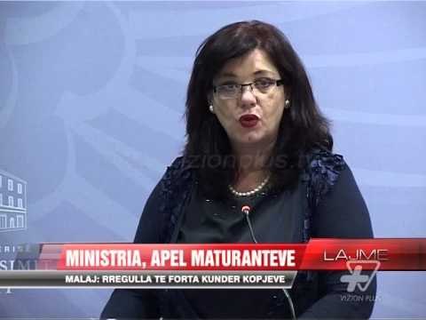 Ministria, apel maturantëve për kopjet - News, Lajme - Vizion Plus