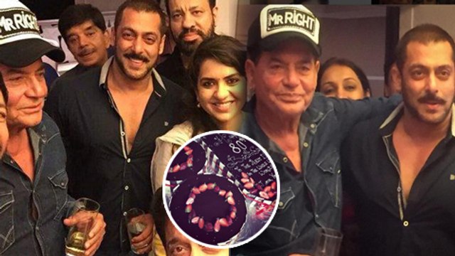 View: Salman Khan Celebrates Dad Salim Khan's 80th Birthday