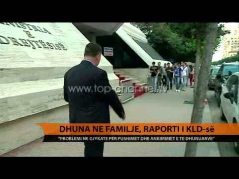 Dhuna në familje, raporti i KLD-së - Top Channel Albania - News - Lajme