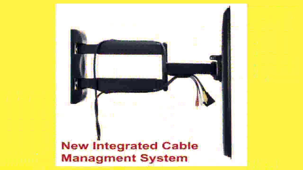 Best buy TV wall mount  Invision TV Wall Mount Bracket with Tilt and Swivel 20 Inch Articulating ArmUltra Slim