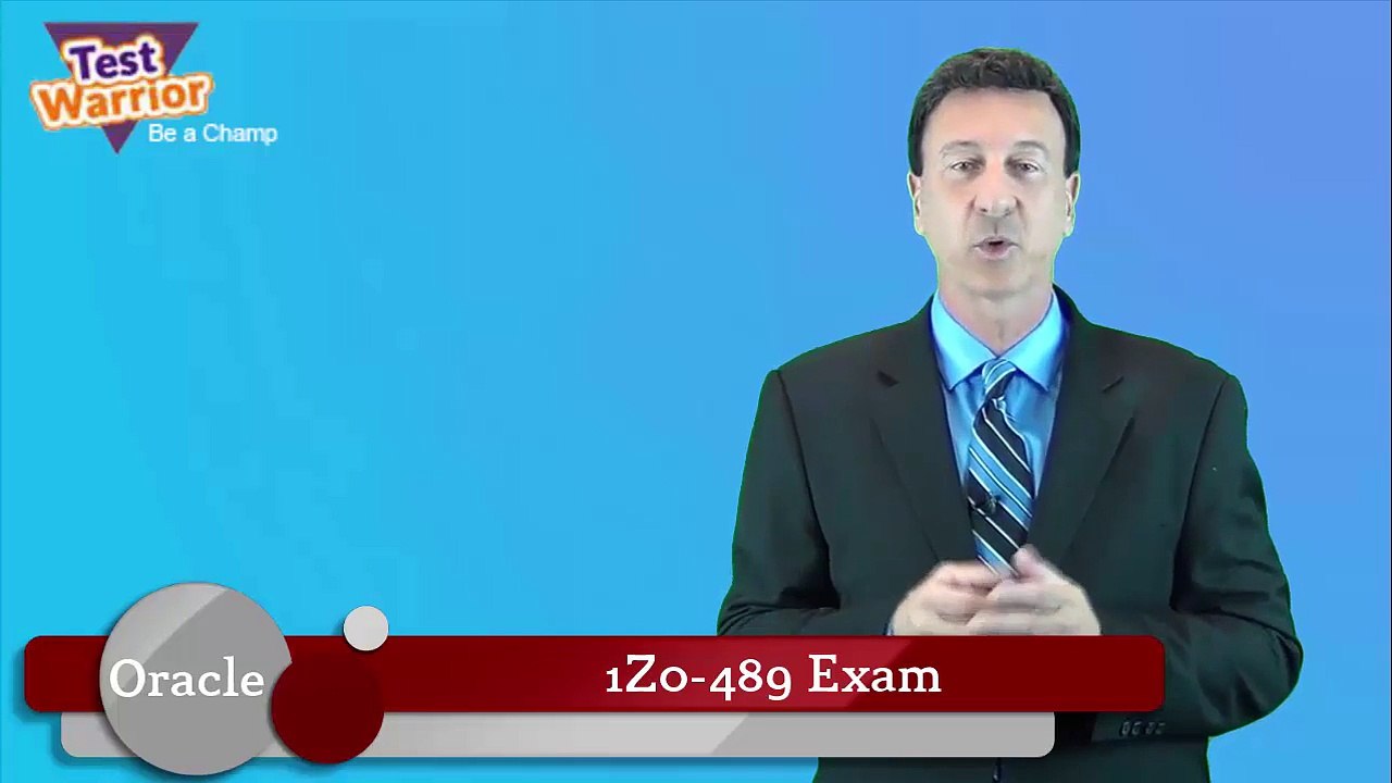 Oracle 1Z0-489 SPARC M6-32 and SPARC M5-32 Servers Installation Essentials Exam - Quick Preparation