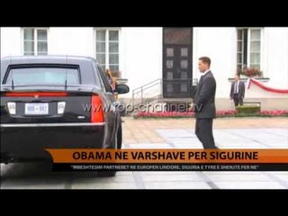 Télécharger la video: Obama, në Varshavë për sigurinë - Top Channel Albania - News - Lajme