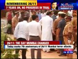 Maharashtra CM  paid homage at the 26/11 police memorial site at the Mumbai Police Gymkhana