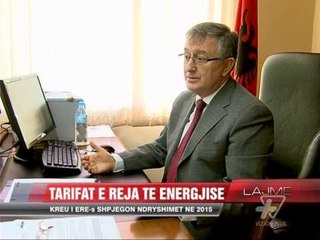 ERE: Tarifat e reja të energjisë - News, Lajme - Vizion Plus