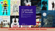 Read  Cortical Circuits Synaptic Organization of the Cerebral Cortex Structure Function and Ebook Free