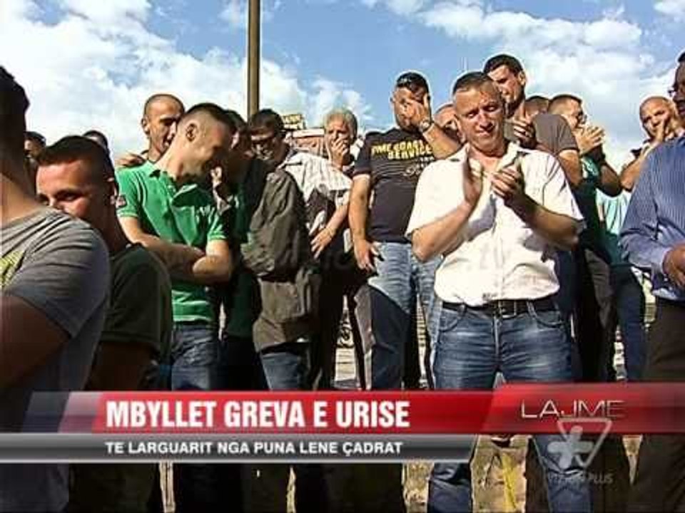 Mbyllet greva e urisë e të larguarve nga puna  - News, Lajme - Vizion Plus