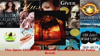 Read  The Open Circle The Theater Environment of Peter Brook Ebook Free