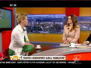 7pa5 - Teatri i Shekspirit sjell Hamletin - 5 Qershor 2014 - Show - Vizion Plus