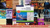 Read  Rand McNally 2007 TampaSt Petersburg street guide including Hillsborough Pinellas and Ebook Free