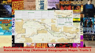 Read  Badlands National Park South Dakota USA Outdoor Recreation Map National Geographic Maps Ebook Free