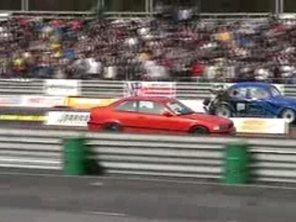 Run bmw M3 Vs vw Cox drag