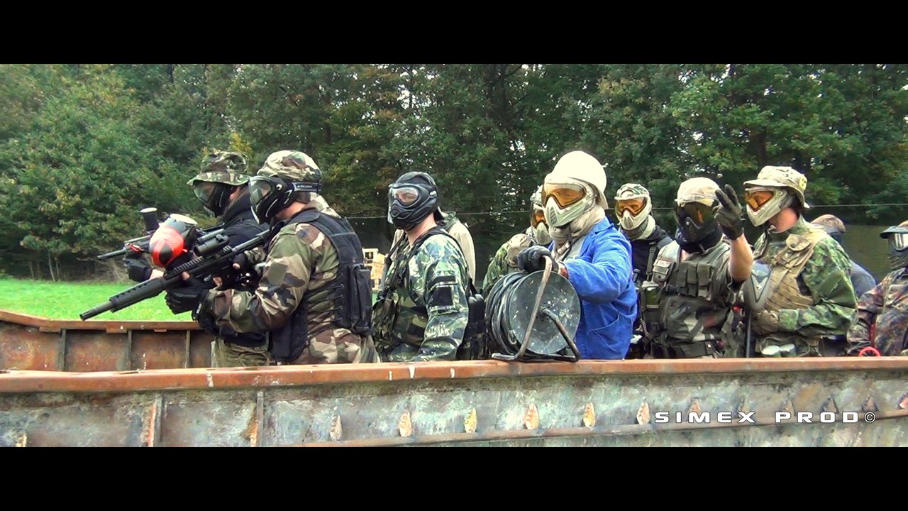 Jah Team DDay - Paintball NoLimit Aventure Melun - Simex Prod