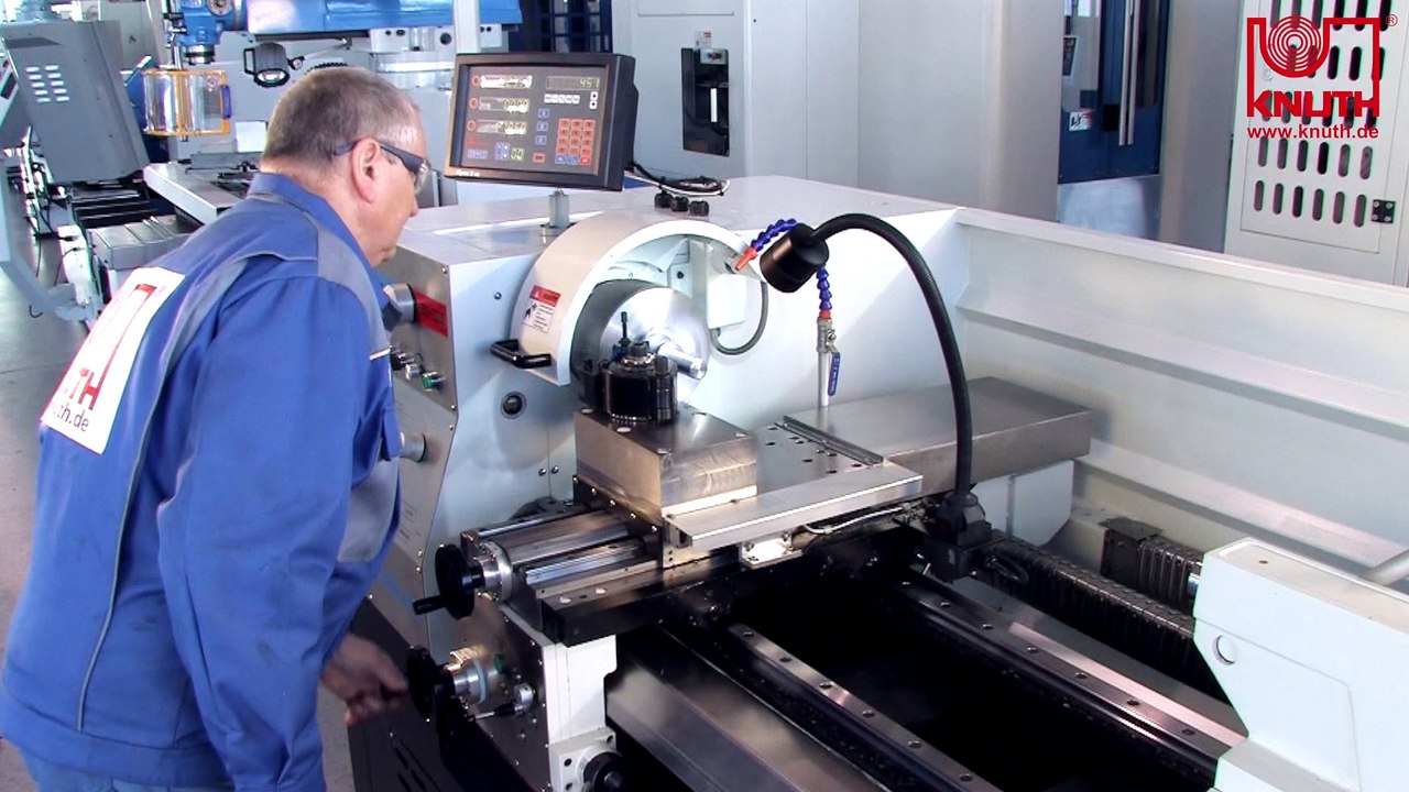 Servoturn® 410/1000 - Präzisions Drehmaschine von KNUTH