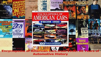 PDF Download  Encyclopedia of American Cars from 1930 60 Years of Automotive History PDF Online