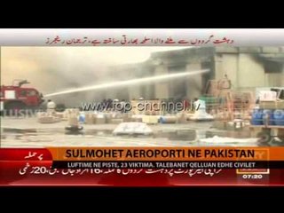 Sulmohet aeroporti në Pakistan - Top Channel Albania - News - Lajme