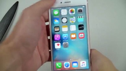 Rose Gold iPhone 6S Hammer & Knife Test!