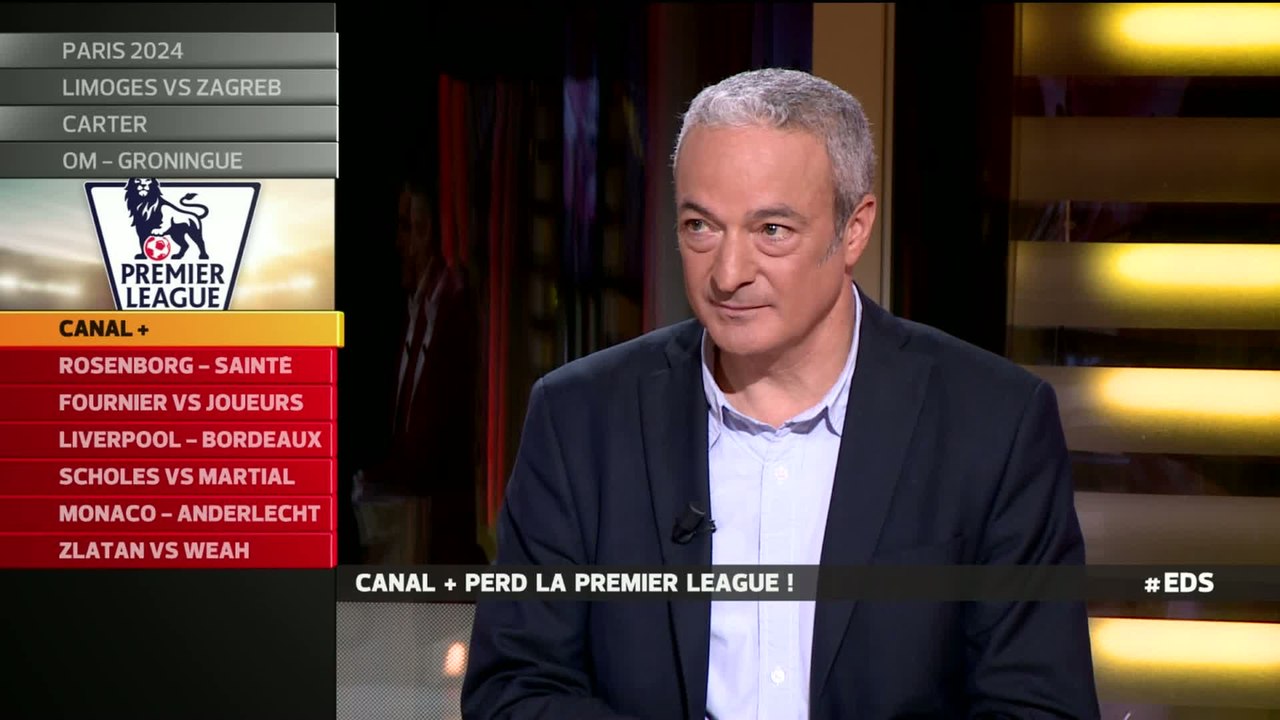 E21 - L'Équipe du soir - Extrait : Sans la Premier League, Canal   en grand danger ?