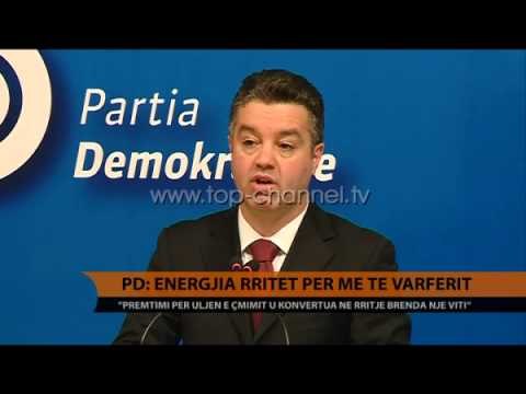 PD: Energjia rritet për më të varfërit - Top Channel Albania - News - Lajme