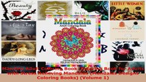 Read  Mandala Adult Coloring Book Coloring Book for Adults with Stress Relieving Mandalas EBooks Online