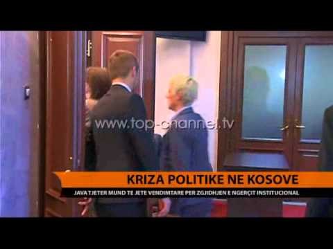 Kriza politike në Kosovë - Top Channel Albania - News - Lajme