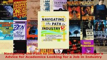 Read  Navigating the Path to Industry A Hiring Managers Advice for Academics Looking for a Job Ebook Free