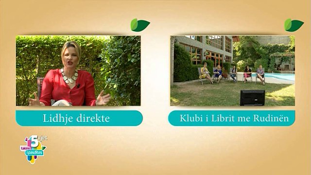 Takimi i pasdites - Klubi i librit me Rudinen, romani 'Rebeka'! (11 qershor 2014)