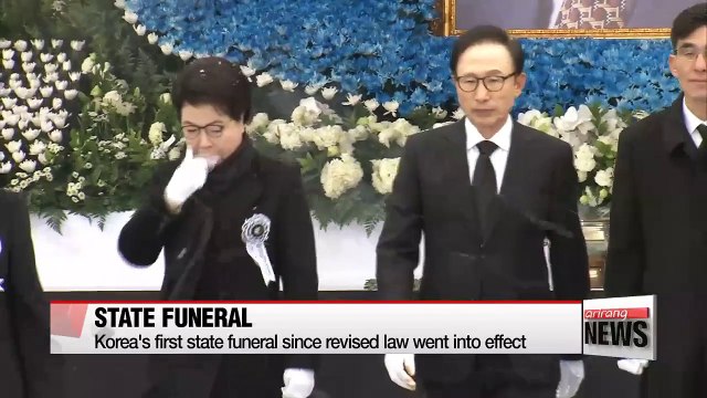 Korea says final farewell to former President Kim Young-sam