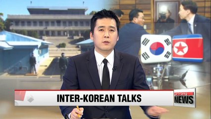 Download Video: Delegations from two Koreas discuss details for high-level talks