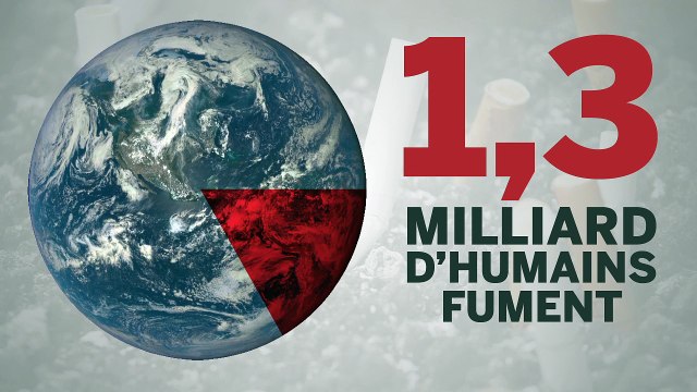 Cinq chiffres sur la cigarette