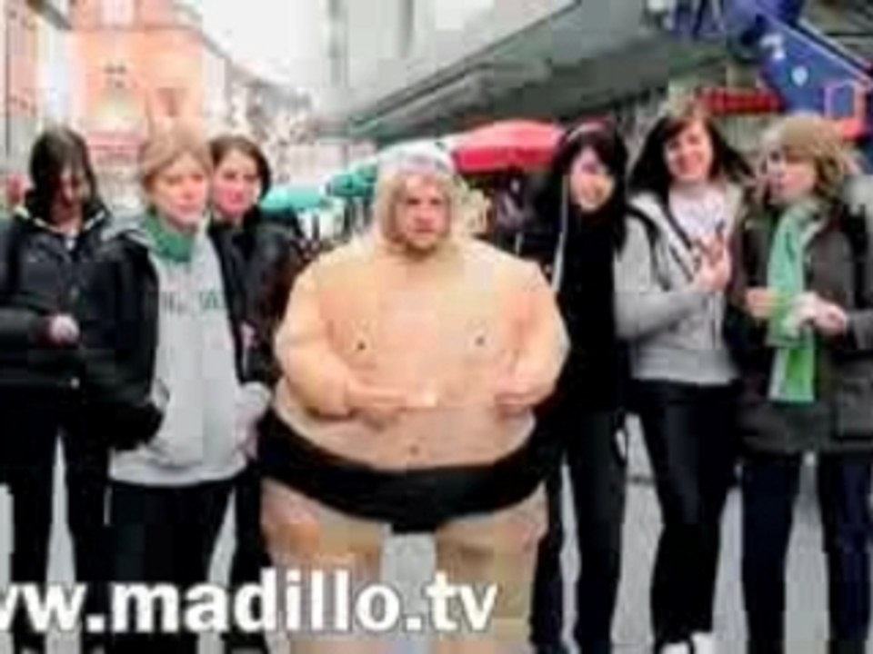 madillo.tv: Ein Sumo in Aschaffenburg