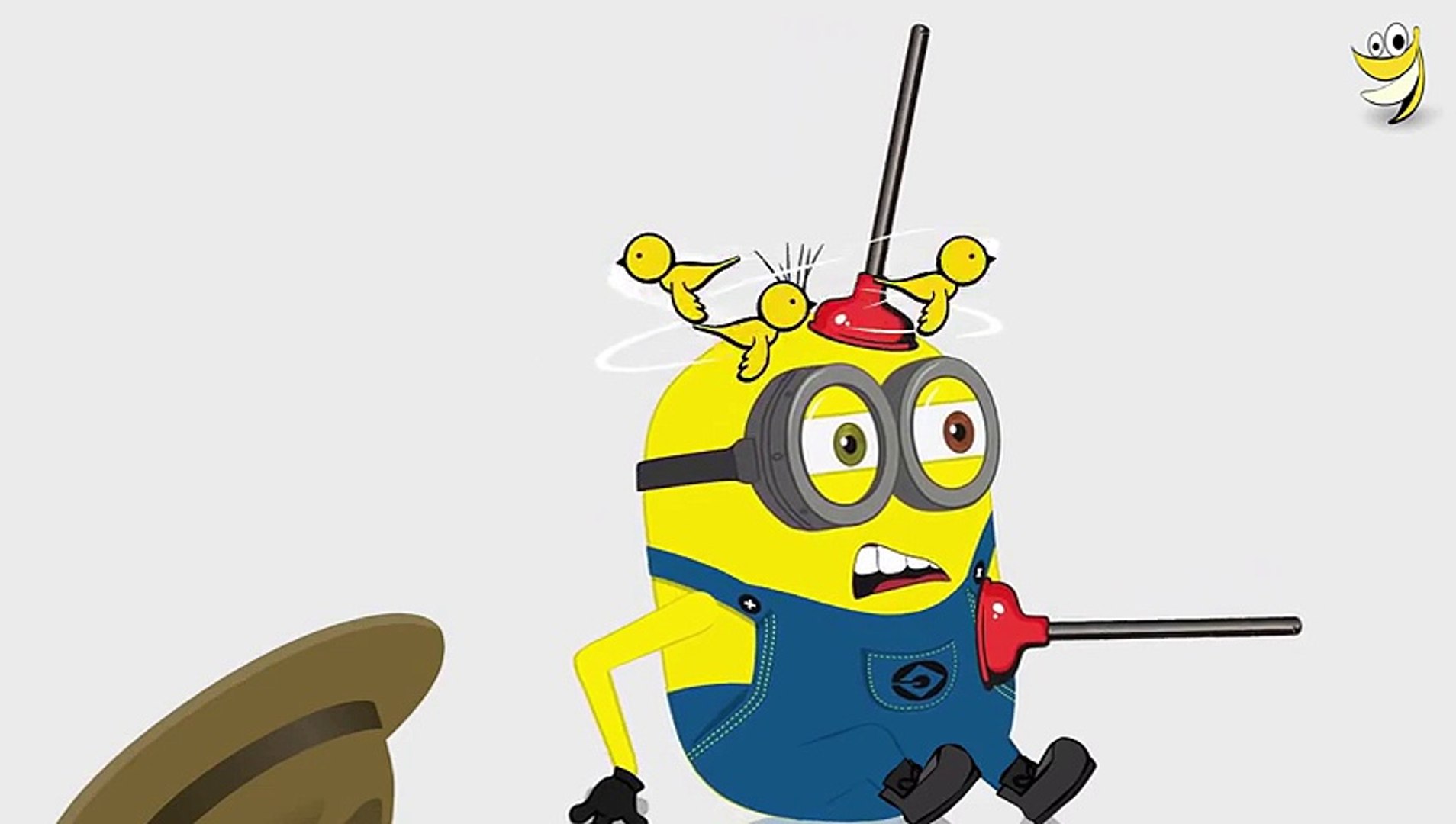 Minions Banana ~ Funny Cartoon ~ Minions Crazy Shelf [HD] 1080P - video  Dailymotion