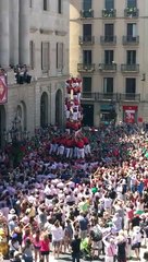 Cercano di fare una piramide umana ma sfiorano la tragedia